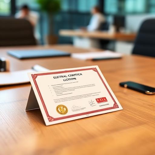 Auktoriserad elektriker certifierad av Elsäkerhetsverket