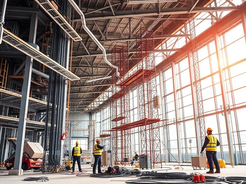 Elentreprenad och större elinstallationsprojekt av Nordic Power